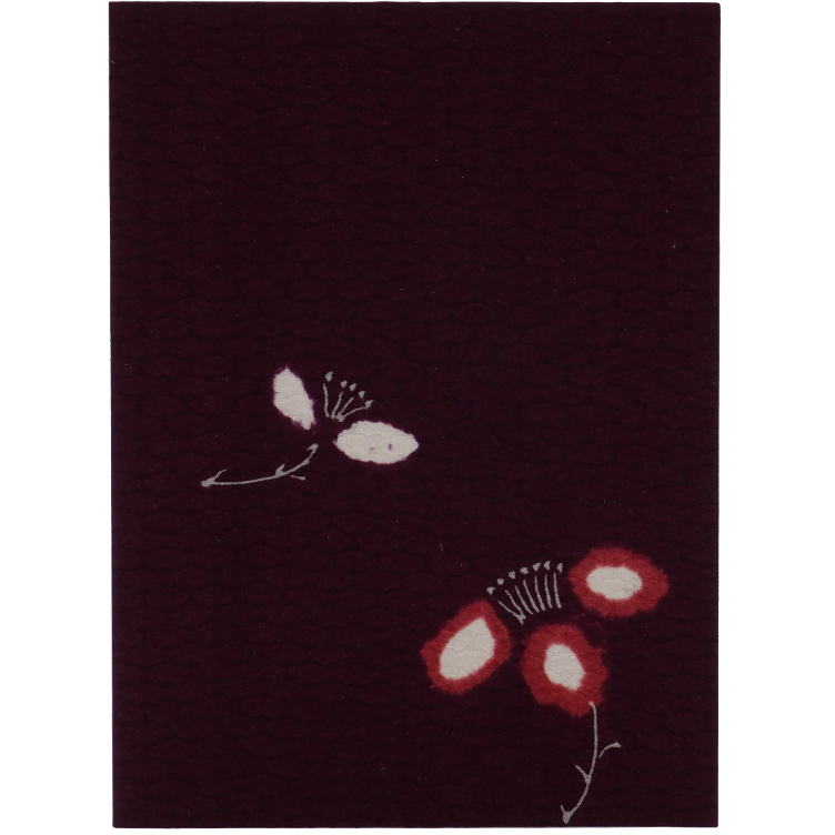 Geeting card Handmade JP Silk