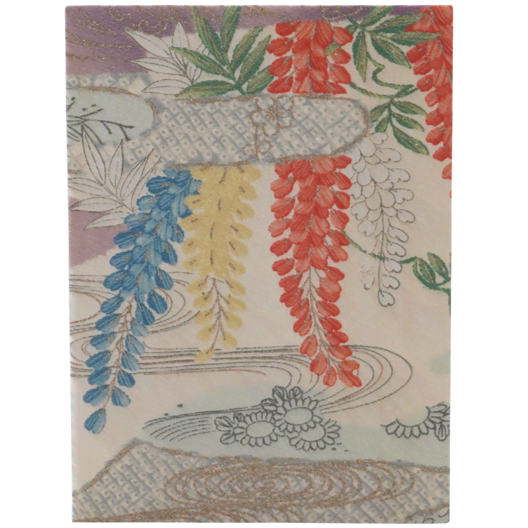 Geeting card Handmade JP Silk