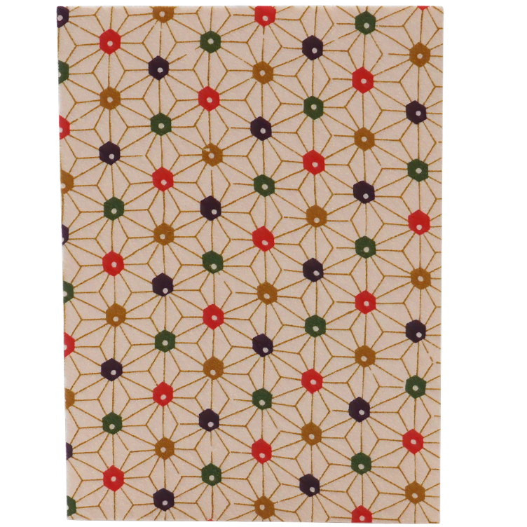 Grusskarte Handgemacht JP Seide