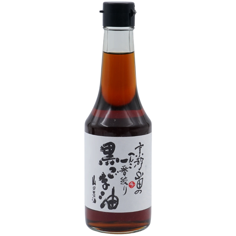 Black sesame oil, roasted, large