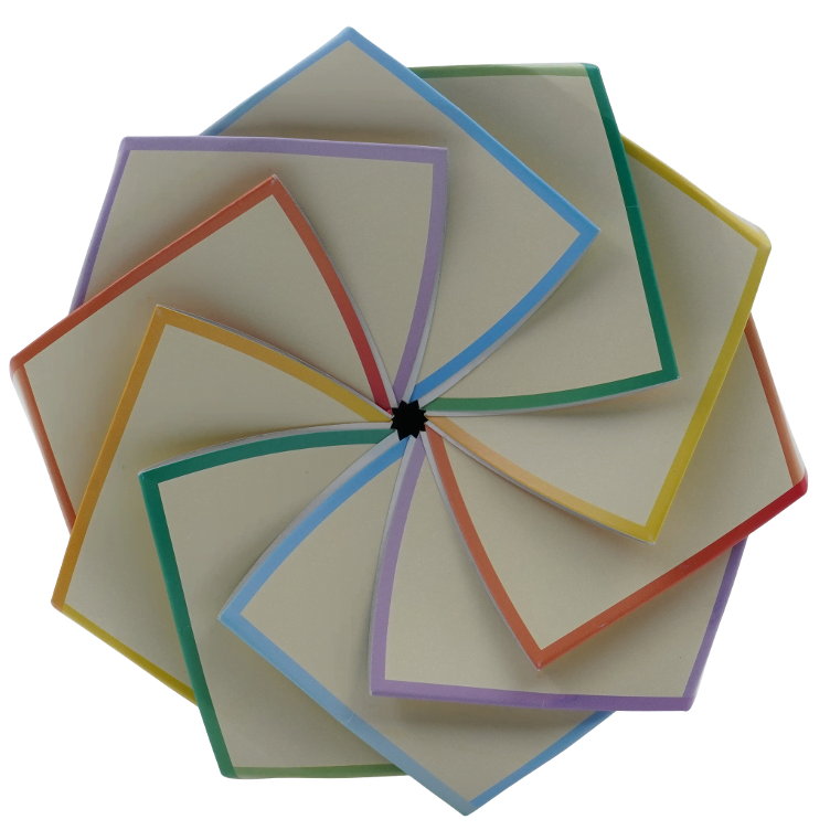 Gift BOX Star Shape Rainbow