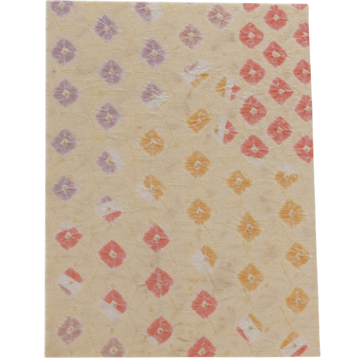 Geeting card Handmade JP Silk