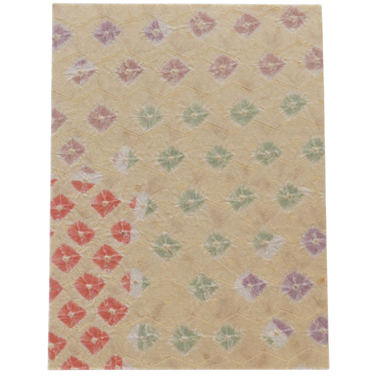 Geeting card Handmade JP Silk