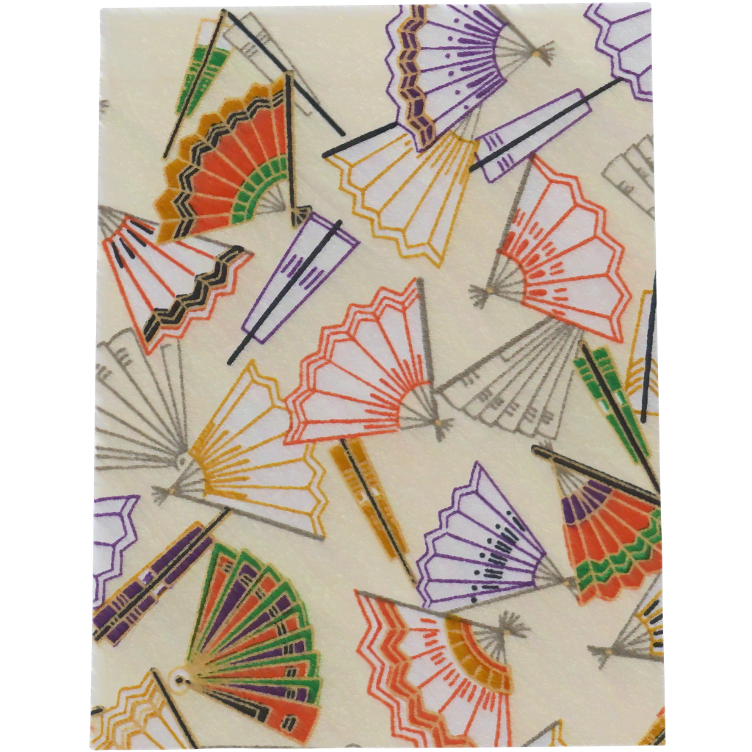 Grusskarte Handgemacht JP Seide