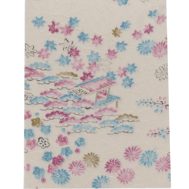 Geeting card Handmade JP Silk