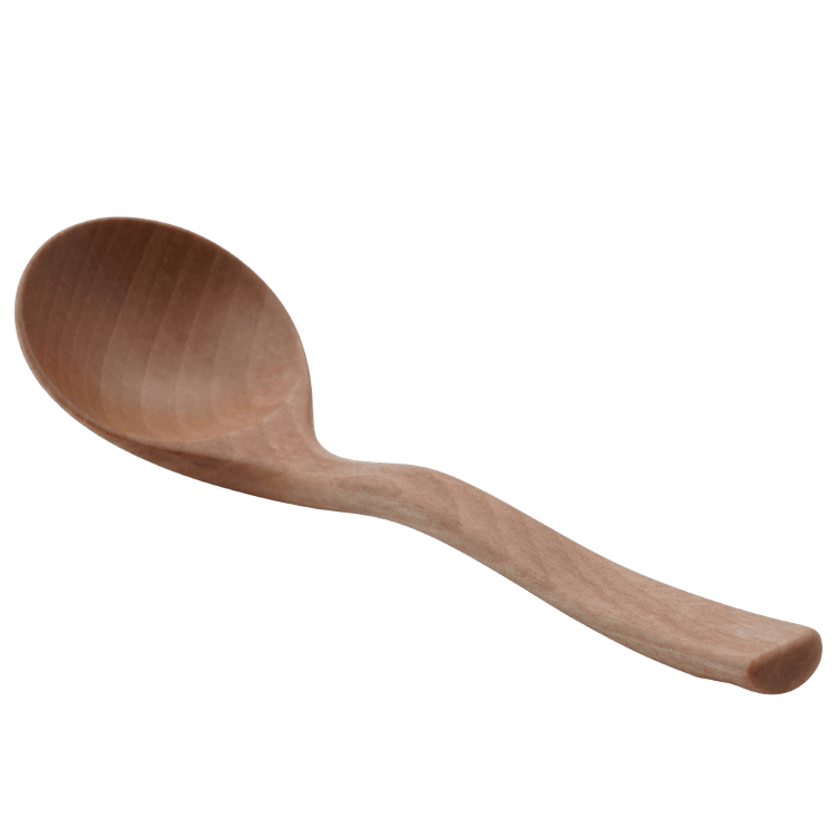 Kai spoon S_03 made of birch natural