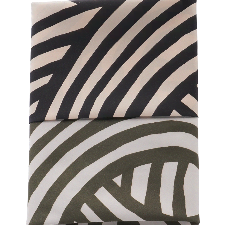 Furoshiki aquadrop cloth MUSUBI black-gold