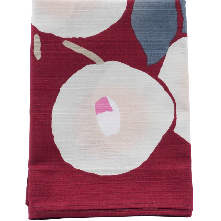 Furoshiki Tsubaki cloth Bordeaux