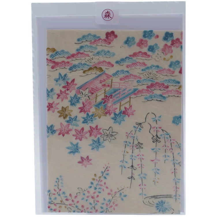 Card Kimono rectangle large