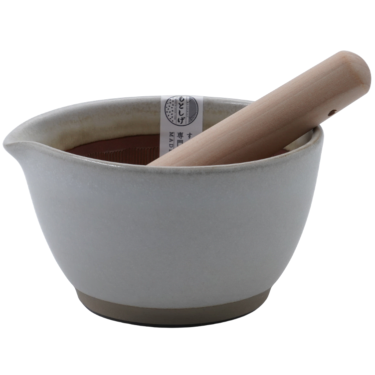 Suribachi - mortar small white