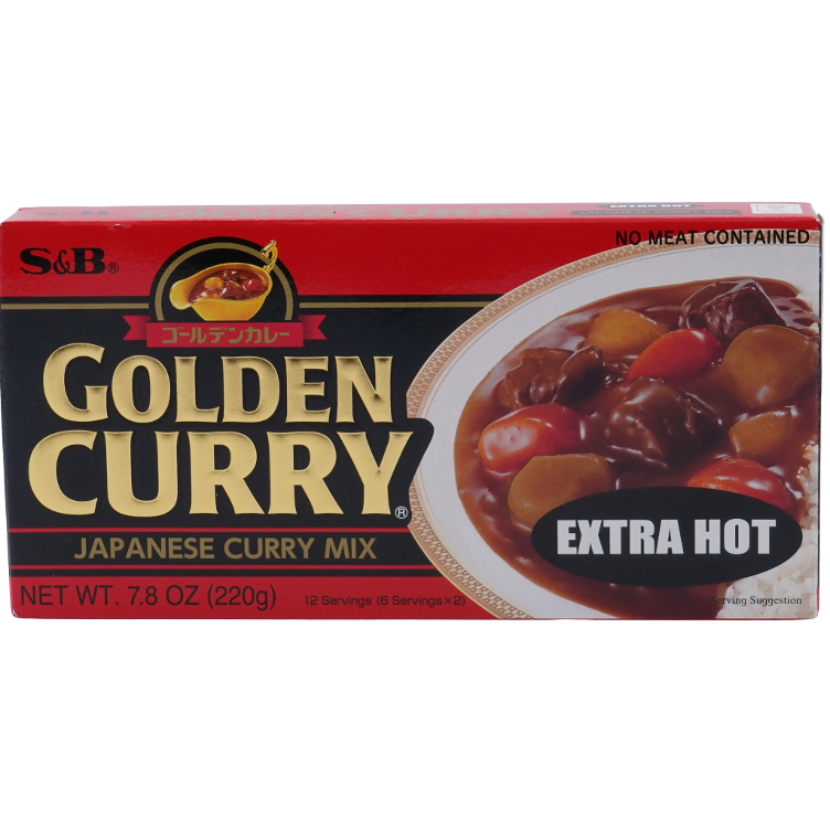 Golden Curry Japan Mix EXTRA HOT