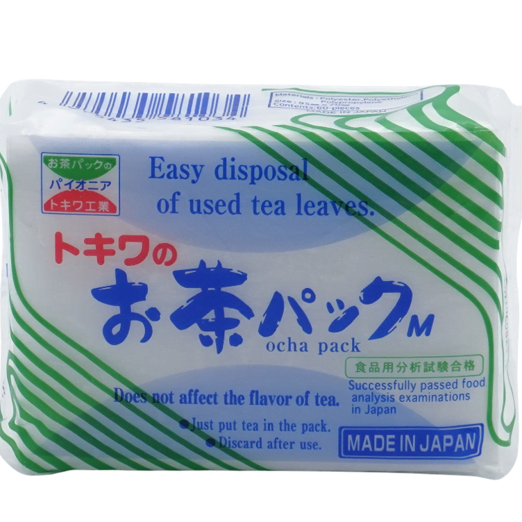 Tea filter bags 60 pcs, neutral