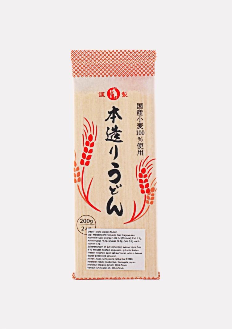 Udon wheat noodle