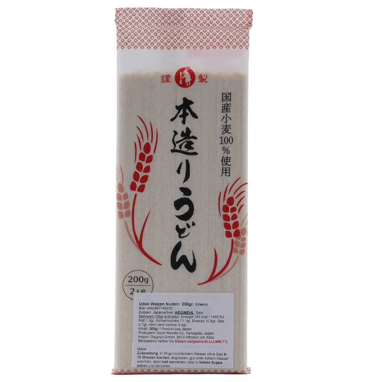 Udon Weizen Nudeln