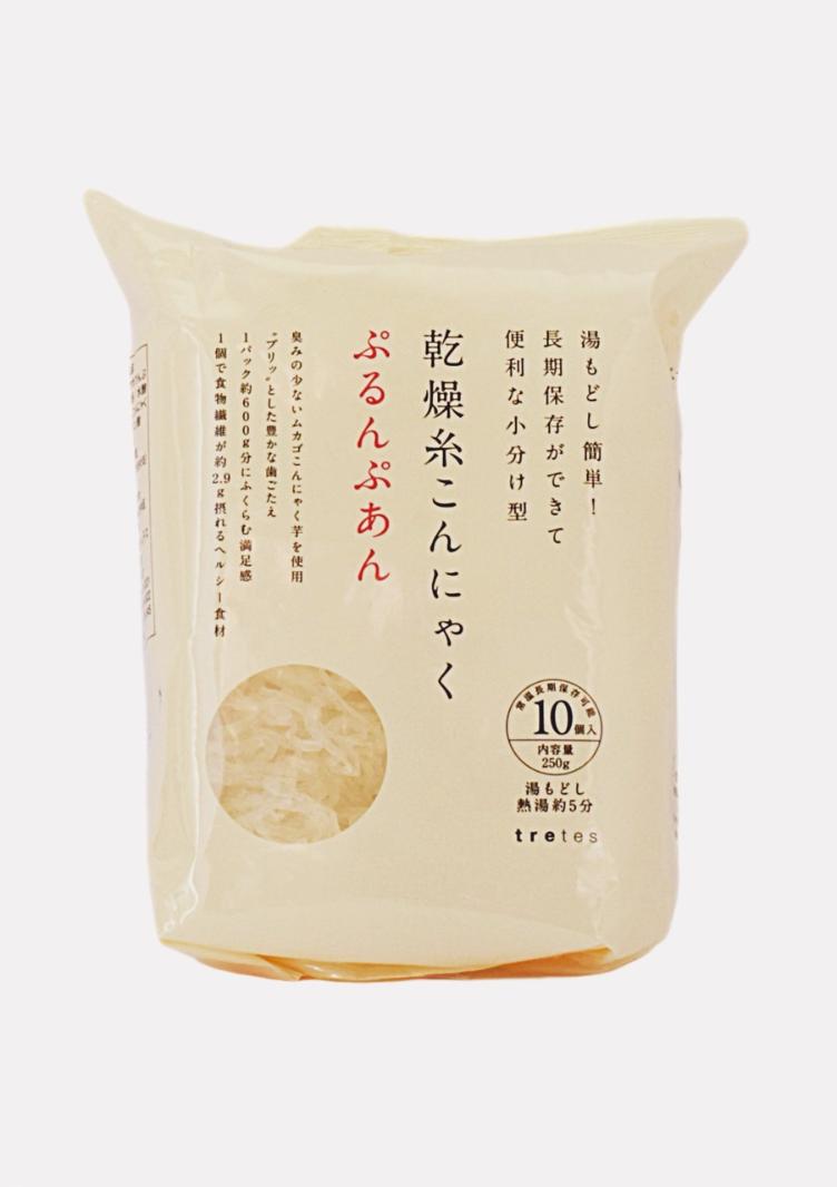 Konnyaku noodles-Prun puan drie