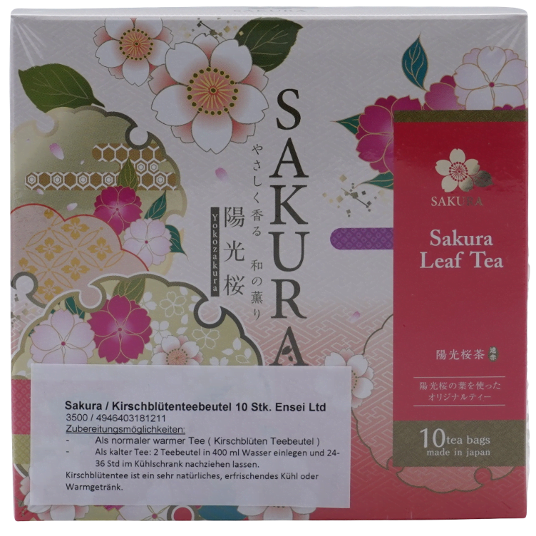 Sakura / cherry blossom tea bags