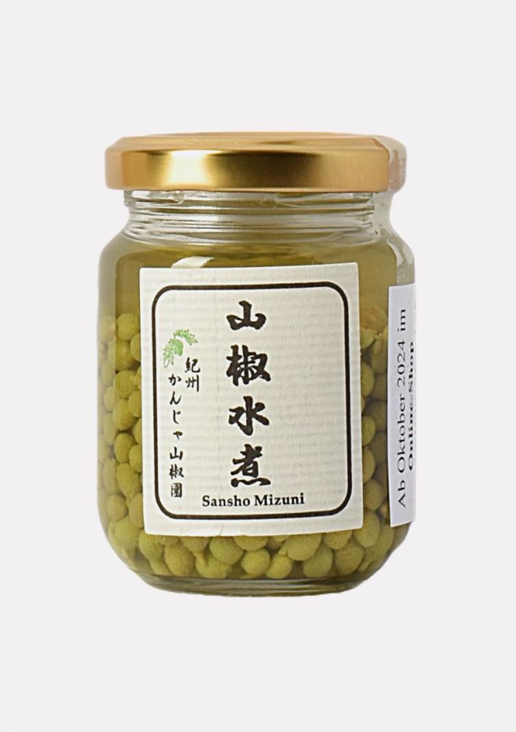 Sansho Frucht im Salzwasser