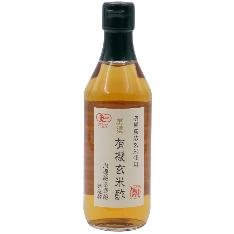 Wholemeal organic rice vinegar JAS