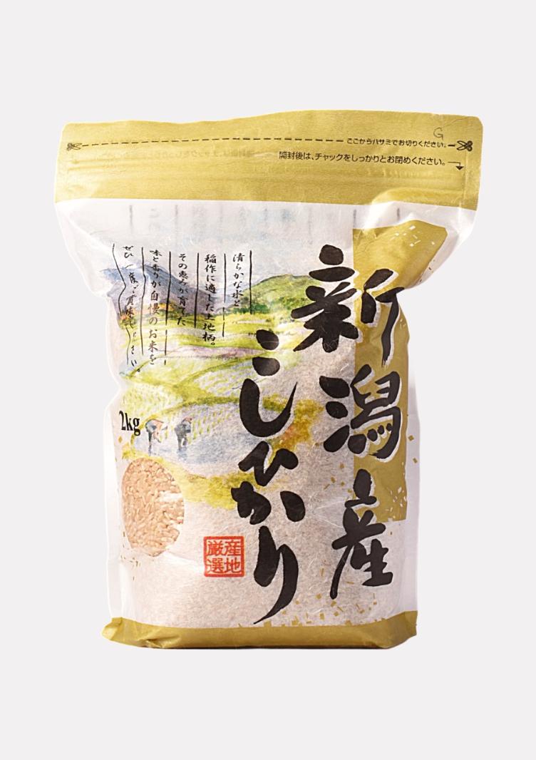 Whole grain rice Niigata JP BIO