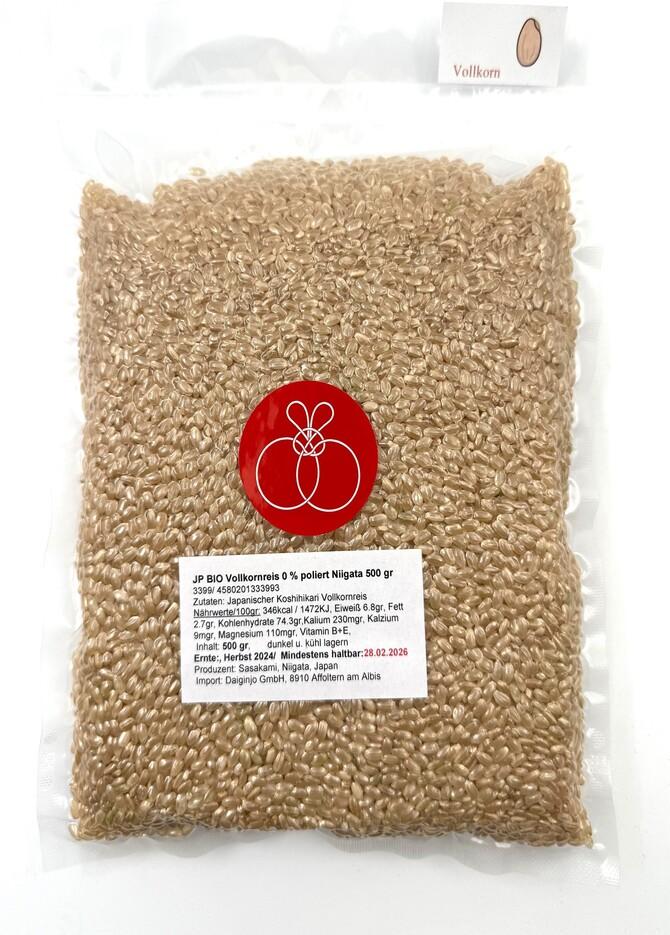 Whole grain rice Niigata JP BIO small